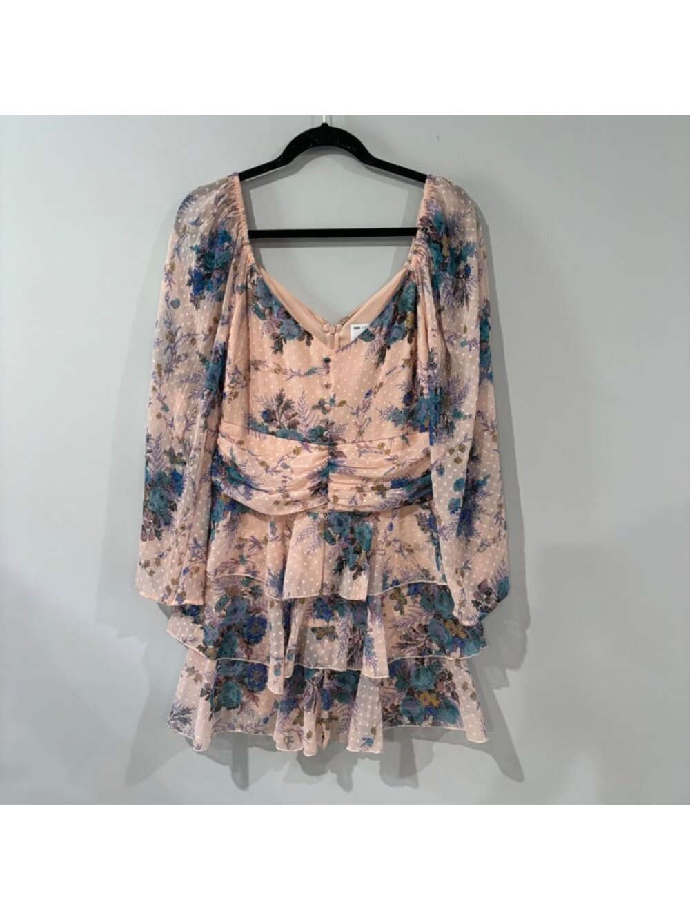 ASOS Pink Floral Print Dress Size 8